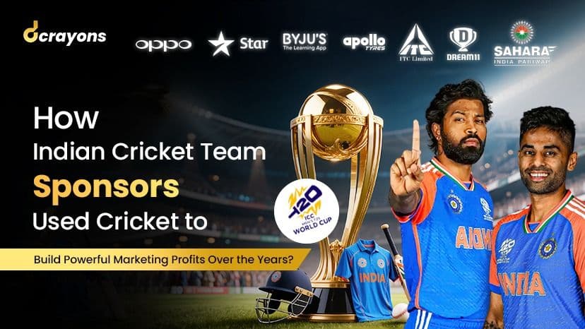 How Indian Cricket Team Sponsors Used Cricket to Build Powerful Marketing Profits Over the Years